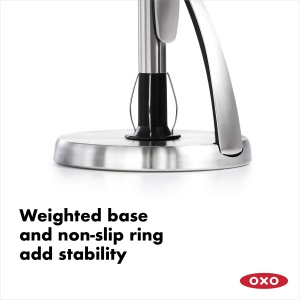 Suport pentru prosoape de hartie OXO Good Grips SimplyTear din otel inoxidabil - Img 6