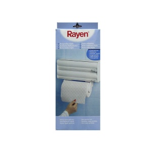 Suport pentru Rola de Bucatarie Rayen 2200, 3 Rola, Alb, Design Compact - Img 2