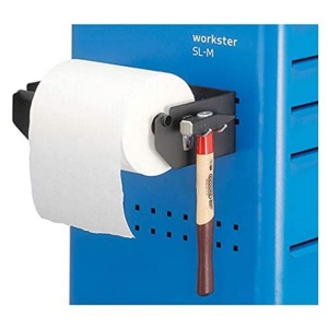 Suport pentru role de hartie Gedore 1500 H 40, 1.1 kg, Negru - Img 1