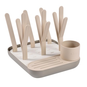 Suport pentru sticle Beaba, capacitate 6 sticle, modular, culoare ton