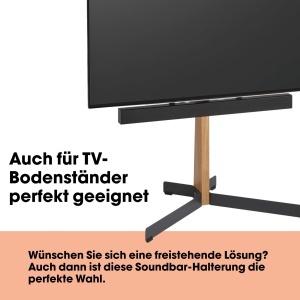 Suport premium soundbar Vogels, compatibil Sonos Arc, Beam, Playbar, 6.5 kg, anti-vibratii - Img 6