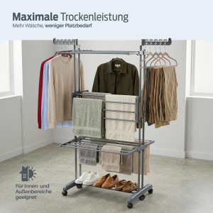 Suport rufe PORTENTUM Turm, 4 niveluri, capacitate 40 kg, 24 suporti - Img 7