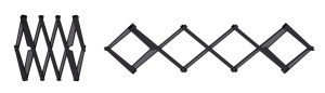 Suport termorezistent Joseph Joseph Stretch Negru extensibil si antiderapant - Img 3