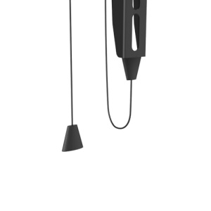 Suport TV de perete Hama, rigid, cu protectie antifurt (suport TV de perete 37-90 inch, VESA 100x100 pana la VESA 600x400, pana la 50kg, ideal pentru spatii publice, cu dibluri Fischer) negru - Img 15