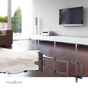 Suport TV motorizat Nedis TVWM5860BK, 32-75 inch, negru, capacitate 50 kg - Img 3