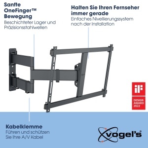 Suport TV Vogels Comfort TVM 3845 Pana la 100 inch Rotire 180deg Max 55 kg - Img 3
