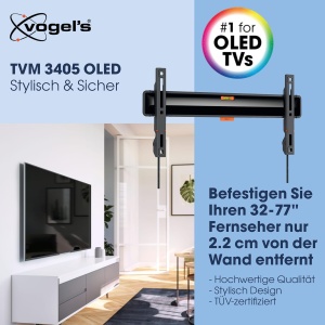 Support TV Vogels TVM 3405SP, pentru televizoare 32-77 inch, capacitate 50 kg, distanta de 2,2 cm - Img 8