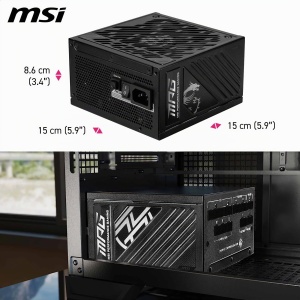 Sursa de alimentare MSI MPG A1250GS, 1250W, 80 Plus Gold, modulare - Img 6