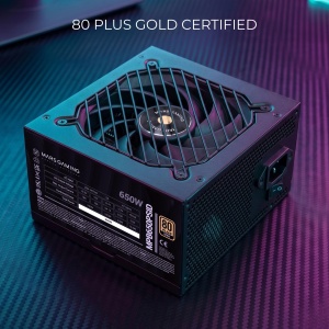 Sursa de alimentare PC Mars Gaming MPB650PSID, 650W, 80Plus Gold, Negru - Img 2