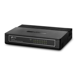 Switch de retea TP-Link TL-SF1016D, 16 porturi RJ45, 10100Mbps, alb - Img 2
