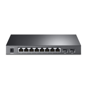 Switch Gestionat TP-Link TL-SG2210P, 10 Porturi Gigabit, 61W PoE, Negru - Img 2