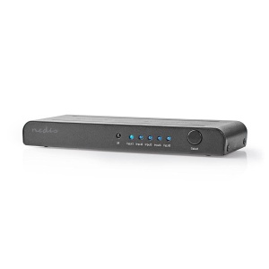 Switch HDMI NEDIS cu 5 Intrari si 1 Iesire, 4K la 60 fps - Img 4