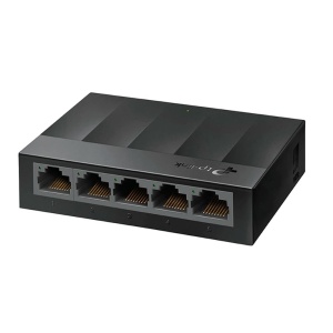 Switch TP-Link LS1005G, 5 porturi, 101001000 Mbps, Negru
