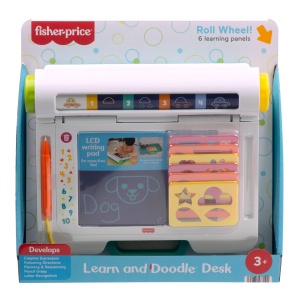 Tabla de desen Fisher-Price JDL70 cu LCD, 6 sabloane, pentru copii de la 3 ani - Img 7