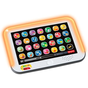 Tableta interactiva Fisher-Price Laugh Learn Smart Stages, 28 butoane, invatare spaniola