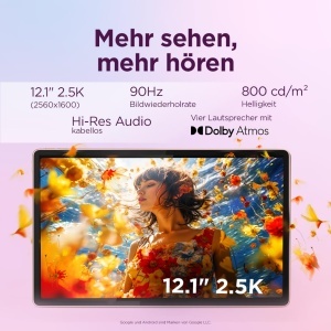 Tableta Lenovo Idea Tab Plus 12.1 8GB RAM 128GB Android Gri - Img 6