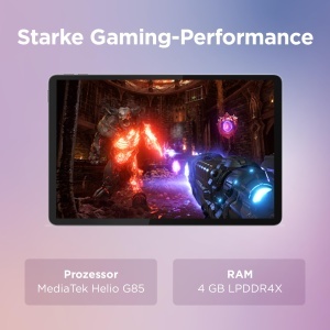 Tableta Lenovo Tab 10.1, 4GB RAM, 64GB, Android, Gri - Img 5