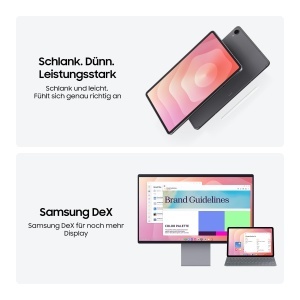 Tableta Samsung Galaxy Tab S11, 128 GB, 12 GB RAM, Ecran Dynamic AMOLED 11, Gri - Img 3