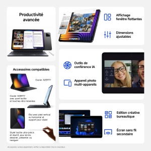 Tableta Xiaomi Pad 7, 128GB, 8GB RAM, 11.2 inch, Albastra - Img 5