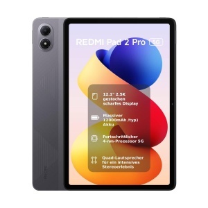 Tableta Xiaomi Redmi Pad 2 Pro 5G, 8GB RAM, 256GB, 12.1, 12000mAh, Grafit - Img 1