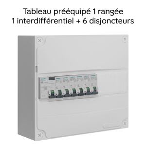 Tabloul electric Siemens, 1 retea, 13 module, 6 intrerupatoare de circuit, 1 intrerupator diferential - Img 6