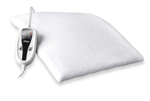 Tampon termic electric Ufesa Flexy Heat N2 46 x 34 cm 100 W 4 setari de temperatura cronometru oprire automata capac textil albastru - Img 4