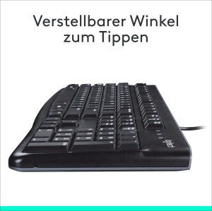 Tastatura cablata Logitech K120, design ergonomic, compatibila Windows - Img 6