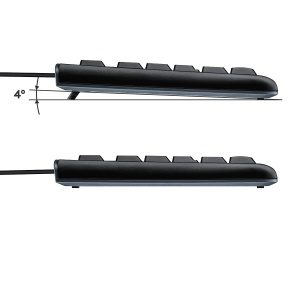 Tastatura cablata Logitech K120 pentru Windows, design ergonomic, 10 milioane apasari - Img 6