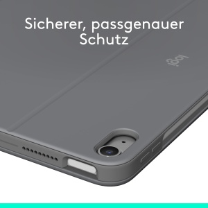 Tastatura-Covor Logitech Combo Touch pentru iPad Air 11 (M2, M3, M4), Trackpad, Iluminare - Img 5