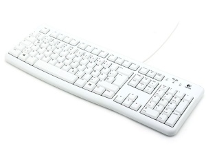 Tastatura cu fir Logitech K120, design compact, rezistenta la stropire, layout pentru birou
