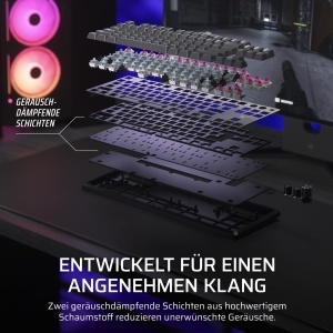 Tastatura de gaming Corsair K70 PRO TKL RGB, neagra, cu intrare rapida - Img 9