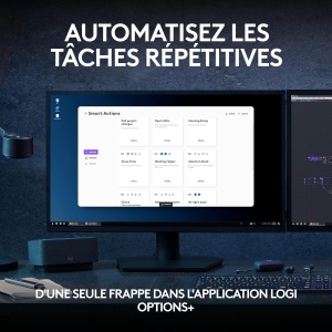 Tastatura fara fir Logitech MX Keys S - model FRA AZERTY, design plat - Img 3