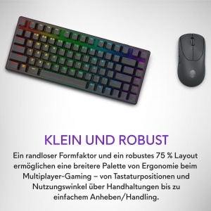 Tastatura gaming wireless Alienware Pro WR47C, 75 compacta, RGB, Hot-Swap - Img 4