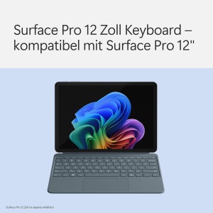 Tastatura Microsoft Surface Pro 12 cu Slim Pen, QWERTZ, Ozean - Img 7