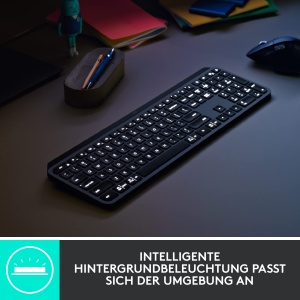 Tastatura wireless Logitech MX Keys pentru afaceri, iluminare, confort, stabilitate - Img 8