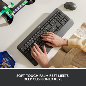 Tastatura wireless Logitech Signature K650 cu suport pentru incheieturi, QWERTY - Img 2