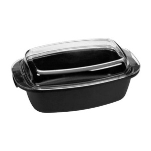 Tava cu capac Tescoma PREMIUM 39 x 22 cm, antiaderenta, cu capac din sticla - Img 5