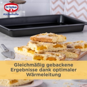 Tava de copt Dr. Oetker, 42 x 29 x 4 cm, otel inoxidabil, antiaderenta - Img 7