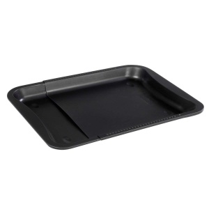 Tava de copt extensibila Zenker Black Metallic, 34,5-52 x 33 cm, antiaderenta - Img 2