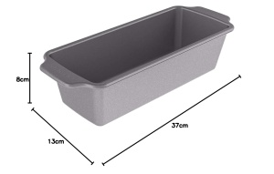 Tava de copt KitchenAid 27,5 x 11 cm, antiaderenta, din otel aluminizat - Img 7