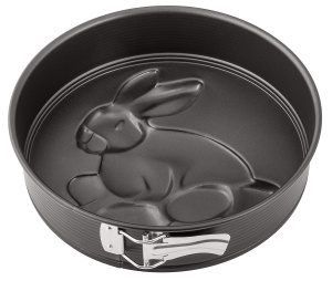 Tava de copt Zenker 26 cm cu 2 funduri decorative, neagra, antiaderenta - Img 2