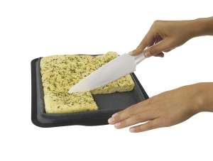 Tava de copt Zenker 36 x 26 cm, silicon cu fibra de sticla, neagra - Img 2