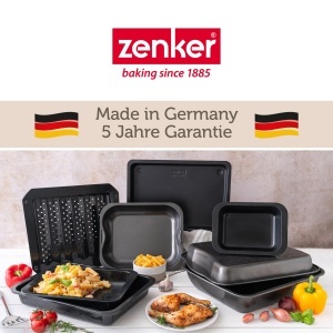 Tava de copt Zenker Special Cooking, 40 x 29 x 6 cm, otel cu antiaderent - Img 8