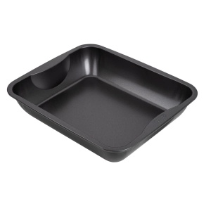 Tava de copt Zenker XXL, 40 x 8 x 34 cm, neagra, cu antiaderenta - Img 4