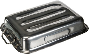 Tava de cuptor Ibili 651425, inox, 25 x 19 x 5.5 cm, argintie - Img 4