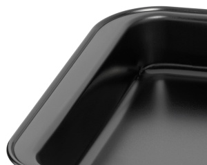 Tava de cuptor Lagostina Gustosa, antiaderenta, 29 x 23 cm, neagra - Img 2