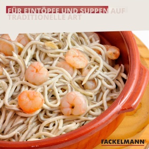 Tava din ceramica Fackelmann, 18 cm, rustica, pentru cuptor si microunde - Img 5