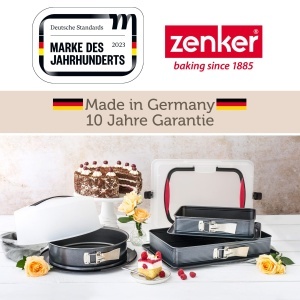 Tava dreptunghiulara Zenker Deluxe cu protectie la scurgeri si spatula - Img 9