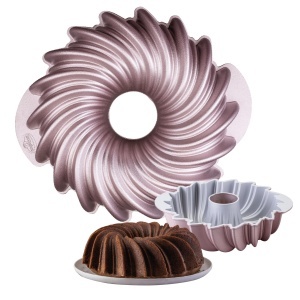 Tava pentru Gugelhupf Dr. Oetker Sun 24 x 8,5cm, 2100ml, Rose-Gold - Img 1