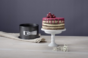 Tava pentru tort Dr. Oetker Springform 18 cm, antiaderenta, neagra, inalta - Img 3